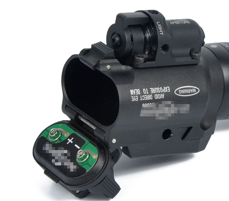 Surefire X400V Flashlight White and IR Output With Red Laser BK